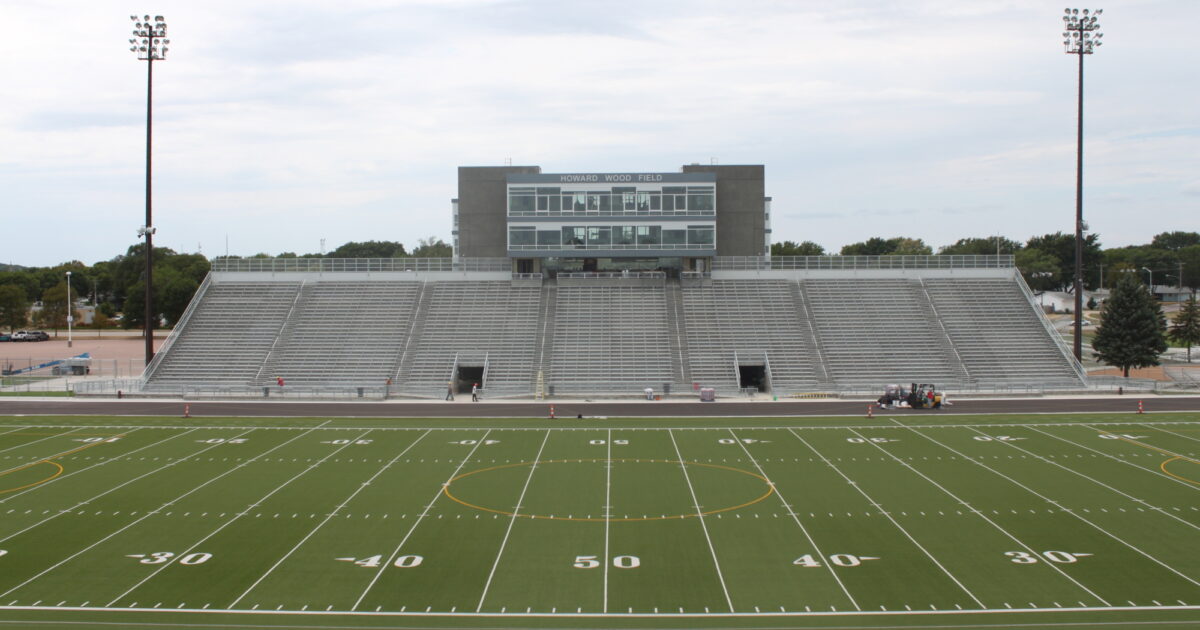 The day the Vikings played at Howard Wood Field