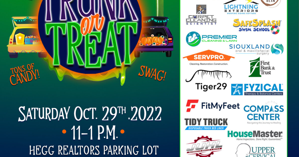 3rd Annual TRUNK or TREAT! Experience Sioux Falls