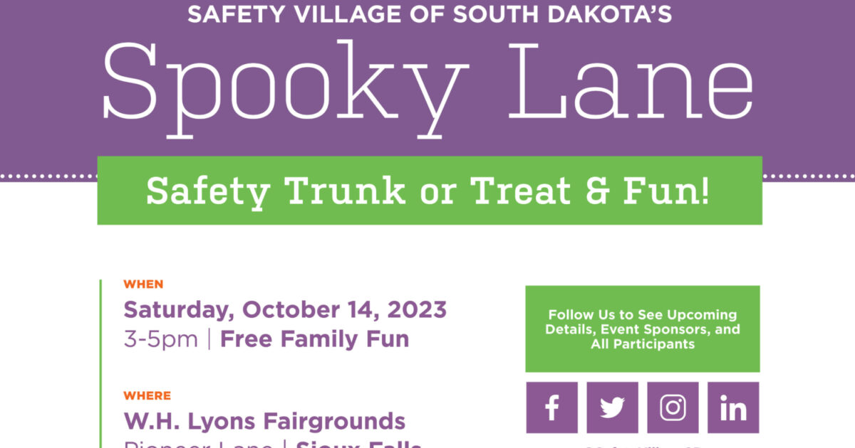Spooky Lane Safety Trunk or Treat Experience Sioux Falls